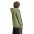 Sudadera adidas Tiberio 3 Bandas Colorblock Infantil Verde
