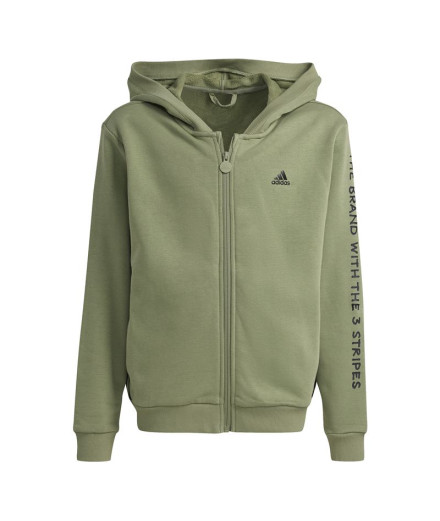 Chaqueta adidas Street Jam Full Zip Infantil Verde