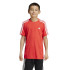Camiseta adidas Train Essentials Aeroready 3 Bandas Regular Fit Niño Rojo