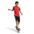 Camiseta adidas Train Essentials Aeroready 3 Bandas Regular Fit Niño Rojo