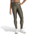 Mallas de Fitness adidas Optime Essentials Shine Mujer Verde Oliva
