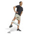 Pantalón de Fitness adidas D4T Melange Short Hombre Marrón