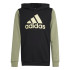 Sudadera adidas Essentials Big Logo Colorblock Hoodie Infantil Negro