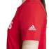 Camiseta adidas Essentials Slim Logo Mujer Rojo
