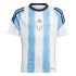 Camiseta de Fútbol adidas Messi Training Infantil Blanco