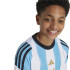 Camiseta de Fútbol adidas Messi Training Infantil Blanco