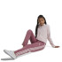 Chandal adidas Essentials 3 Bandas Niña Rosa