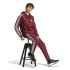 Pantalón adidas Essentials Fleece Tapered Cuff 3-Stripes Hombre Rojo