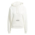 Sudadera adidas Signature Graphic Embroidery French Terry Loose Mujer Blanco