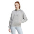 Sudadera adidas Signature Graphic Embroidery French Terry Loose Mujer Gris