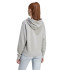 Sudadera adidas Signature Graphic Embroidery French Terry Loose Mujer Gris