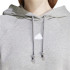 Sudadera adidas Signature Graphic Embroidery French Terry Loose Mujer Gris