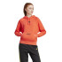 Sudadera adidas Signature Graphic Embroidery French Terry Loose Mujer Rojo
