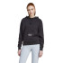 Sudadera adidas Signature Graphic Embroidery French Terry Loose Mujer Negro