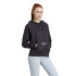Sudadera adidas Signature Graphic Embroidery French Terry Loose Mujer Negro