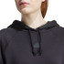 Sudadera adidas Signature Graphic Embroidery French Terry Loose Mujer Negro