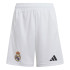 Pantalón de Fútbol adidas Real Madrid 24/25 Home Short Niño Blanco