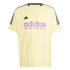 Camiseta adidas House Of Tiro Jacquard Hombre Amarillo