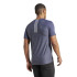 Camiseta de Fitness Gym+ 3 Bandas Hombre Azul
