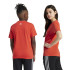 Camiseta adidas Essentials 2 Colored Big Logo Cotton Infantil Rojo