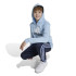 Sudadera adidas Essentials 2 Colored Big Logo Cotton Infantil Azul
