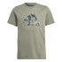 Camiseta adidas Camo Graphic Infantil Gris