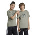 Camiseta adidas Camo Graphic Infantil Gris