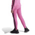 Mallas adidas Essentials 3-Stripes Cotton Niña Rosa