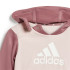 Conjunto adidas Essentials Colorblock Infantil Rosa