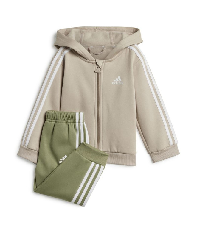 Conjunto adidas Essentials 3 Bandas Full Zip...