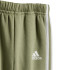 Conjunto adidas Essentials 3 Bandas Full Zip Fleece Infantil Beige