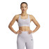 Sujetador Deportivo de Fitness adidas Powerreact Train 3Stipes Mujer Gris