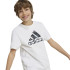 Camiseta adidas Camo Graphic Infantil Blanco