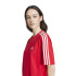 Vestido adidas Essentials 3 Bandas Single Boyfriend Mujer Rojo