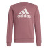 Sudadera adidas Essentials Big Logo Cotton Niña Rosa