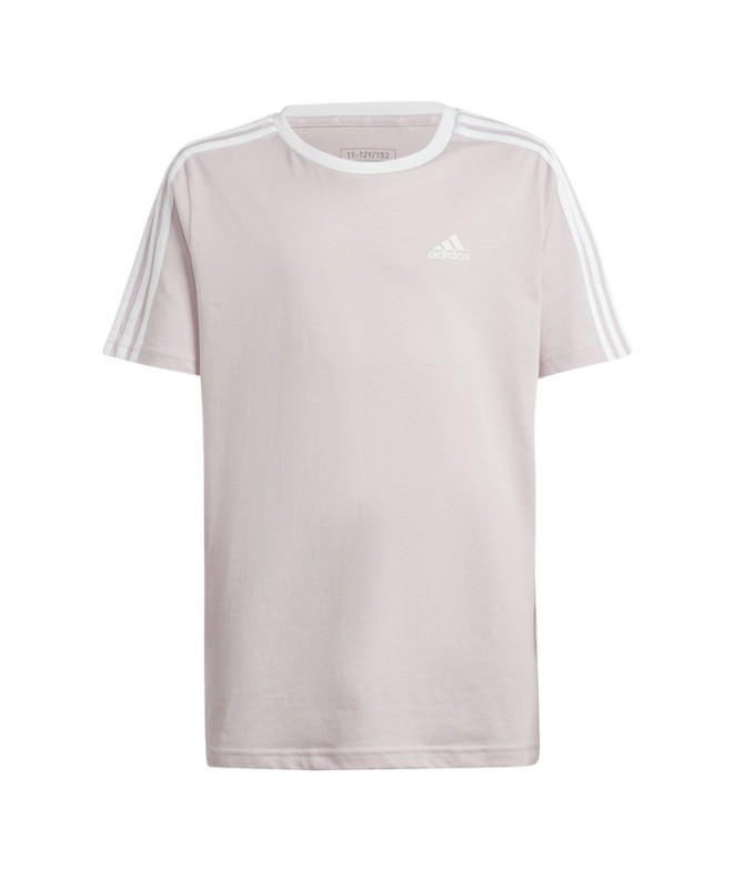 Camiseta adidas Essentials 3 Bandas Cotton...