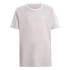 Camiseta adidas Essentials 3 Bandas Cotton Loose Fit  Niña Rosa