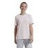 Camiseta adidas Essentials 3 Bandas Cotton Loose Fit  Niña Rosa