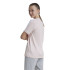 Camiseta adidas Essentials 3 Bandas Cotton Loose Fit  Niña Rosa