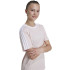 Camiseta adidas Essentials 3 Bandas Cotton Loose Fit  Niña Rosa