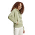 Sudadera adidas Signature Graphic Embroidery French Terry Loose Mujer Verde