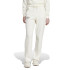 Pantalones adidas Signature Graphic Embroidery French Terry Straight Mujer Blanco