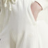 Pantalones adidas Signature Graphic Embroidery French Terry Straight Mujer Blanco
