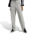 Pantalones adidas Signature Graphic Embroidery French Terry Straight Mujer Gris