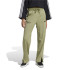 Pantalones adidas Signature Graphic Embroidery French Terry Straight Mujer Verde