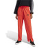 Pantalones adidas Signature Graphic Embroidery French Terry Straight Mujer Rojo