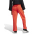 Pantalones adidas Signature Graphic Embroidery French Terry Straight Mujer Rojo