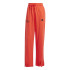 Pantalones adidas Signature Graphic Embroidery French Terry Straight Mujer Rojo
