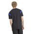Camiseta adidas Colorblock Hombre Negro/Blanco