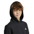Sudadera adidas Essentials Small Logo Feel Cozy Fleece Infantil Negro